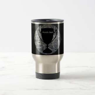 Caneca Térmica Do "impressão preto mundo o melhor" & branco do