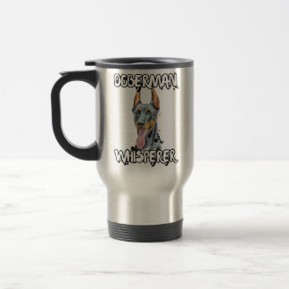 Caneca Térmica Doberman, Doberman Gifts, Doberman Gift Ideas, Cão