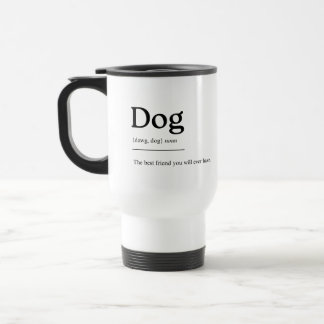 Caneca Térmica Dog: man's best friend