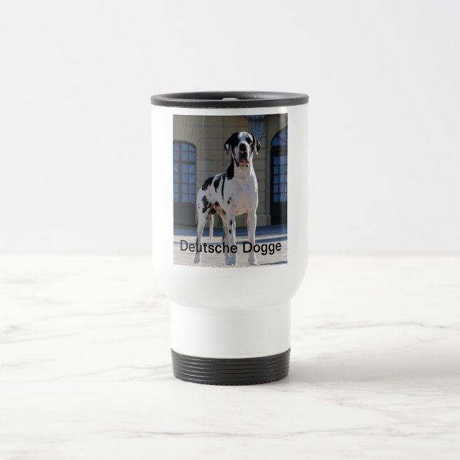 Caneca Térmica Dogge alemão, Great Dane, Cães, Dogue Allemand (Centro)