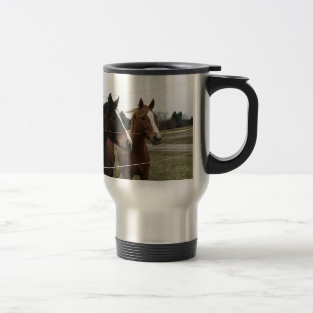 Caneca Térmica Dois Cavalos (Direita)