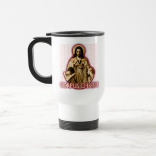 Caneca Térmica Domingo de Corpus Christi Jesus Eucaristia Católic