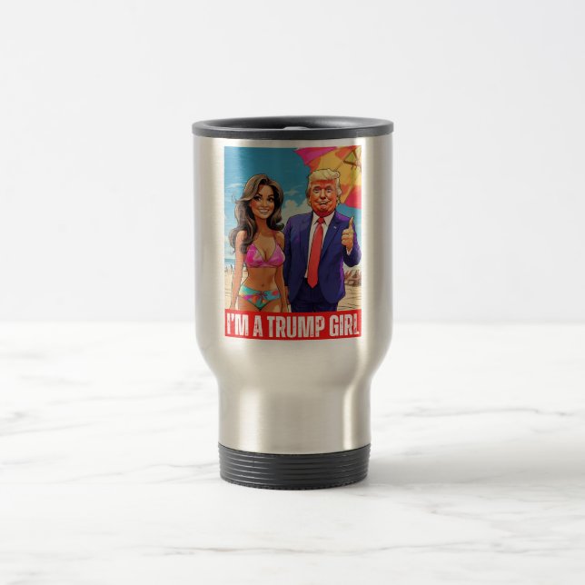CANECA TÉRMICA DONALD TRUMP - EU SOU UMA GAROTA TRUMP (Centro)