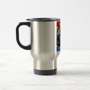 CANECA TÉRMICA DONALD TRUMP - NASCER DE SER UMA GAROTA TRUMP