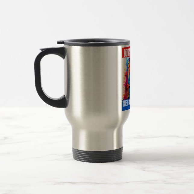 CANECA TÉRMICA DONALD TRUMP - O REI COMEBACK (Esquerda)
