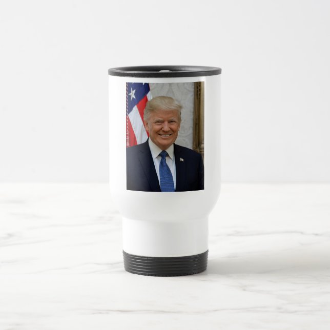 Caneca Térmica Donald Trump Presidente dos EUA Casa Branca MAGA 2 (Centro)