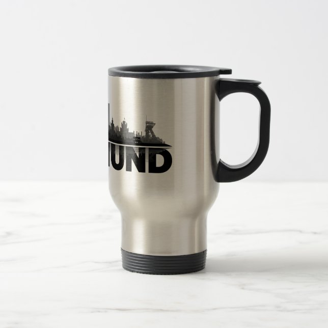 Caneca Térmica Dortmund City Skyline - taça, copo/ (Direita)
