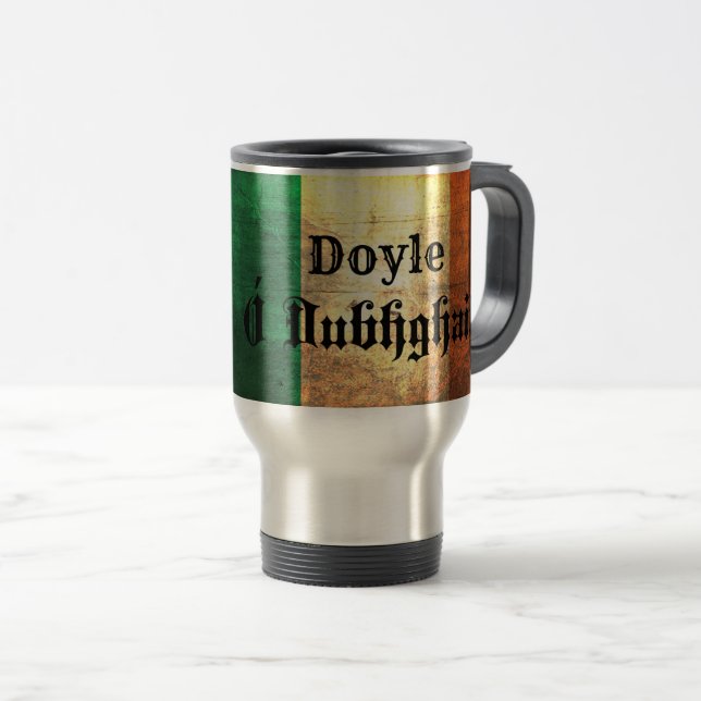 Caneca Térmica Doyle Irish Flag (Frente Esquerda)
