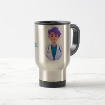 Dr. Personalizado (Seu Nome) PhD Graduação Café Mu