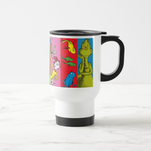 Caneca Térmica Dr. Seuss | Fatia de Personagem (Direita)