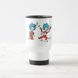 Caneca Térmica Dr. Seuss| Grinch| Coisa 1 & Coisa 2 Dançar