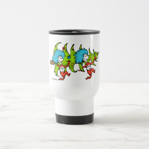 Caneca Térmica Dr. Seuss Grinch Coisa Um Coisa Dois Natal