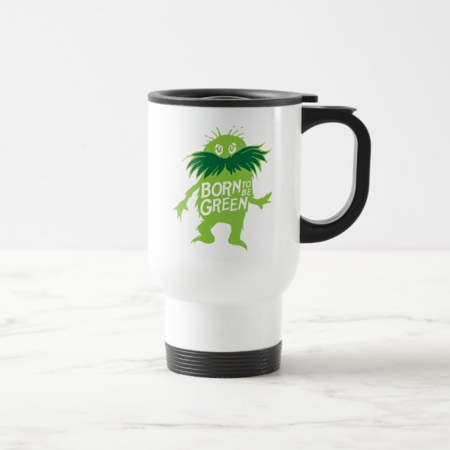 Caneca Térmica Dr. Seuss | Lorax - Nascido Para Ser Verde (Direita)