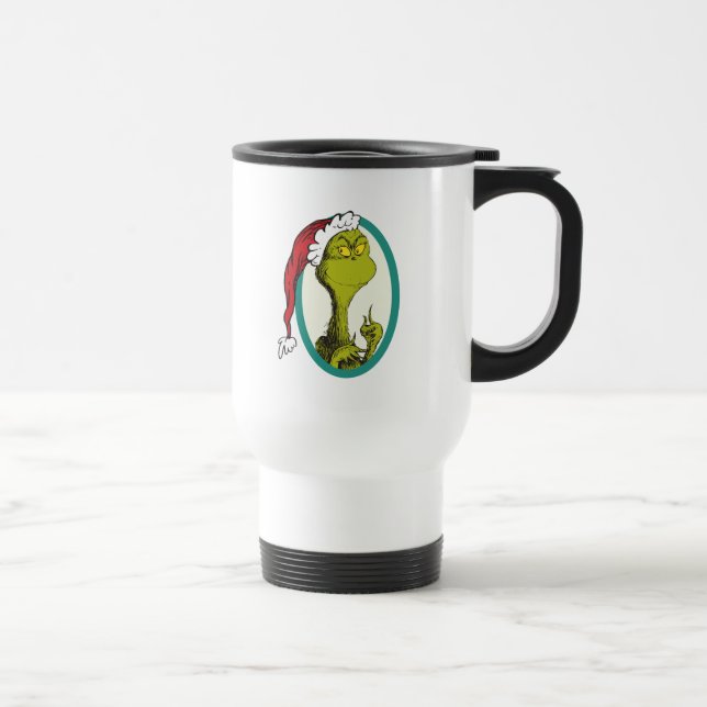 Caneca Térmica Dr. Seuss | O Grinch (Direita)