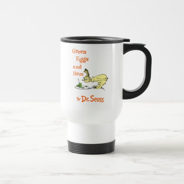 Caneca Térmica Dr. Seuss | Ovos Verdes e Galhãs (Direita)