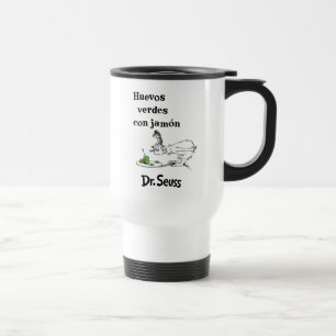 Caneca Térmica Dr. Seuss Ovos Verdes e Presunto em Espanhol