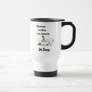 Caneca Térmica Dr. Seuss Ovos Verdes e Presunto em Espanhol