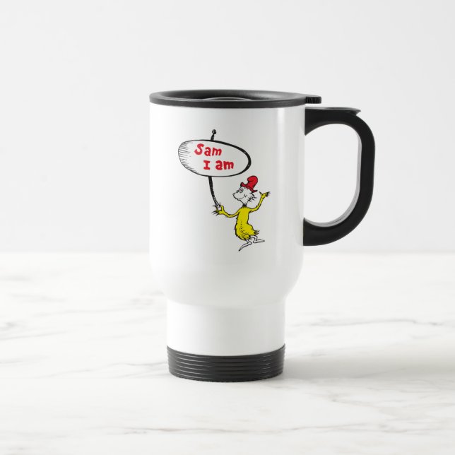 Caneca Térmica Dr. Seuss| Sinal de retenção Sam-I-Am (Direita)