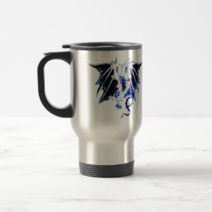 Caneca Térmica Dragão Besta Marinha Oceano Leviatã Fantasia Isola