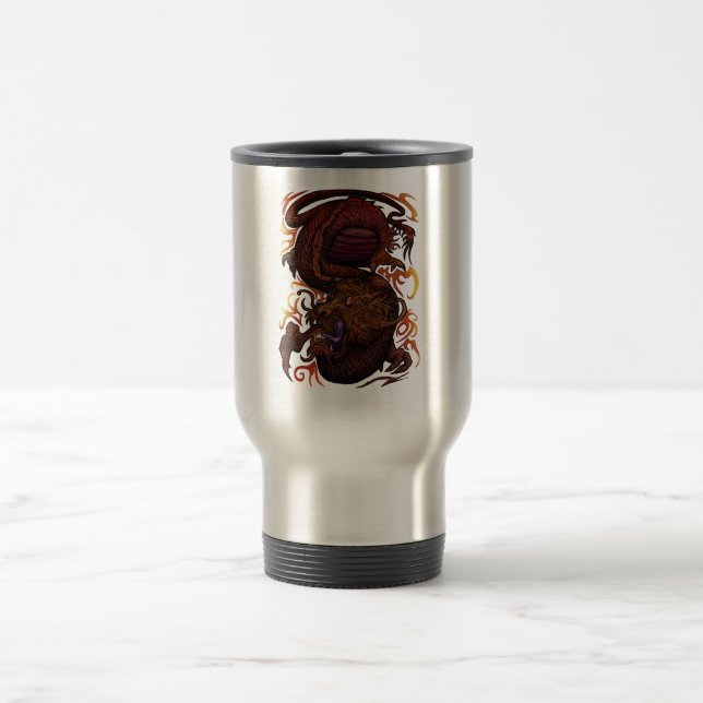 Caneca Térmica Dragão (Design de assinatura) (Centro)