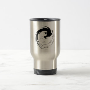 Caneca Térmica Dragão espiral Yin-Yang