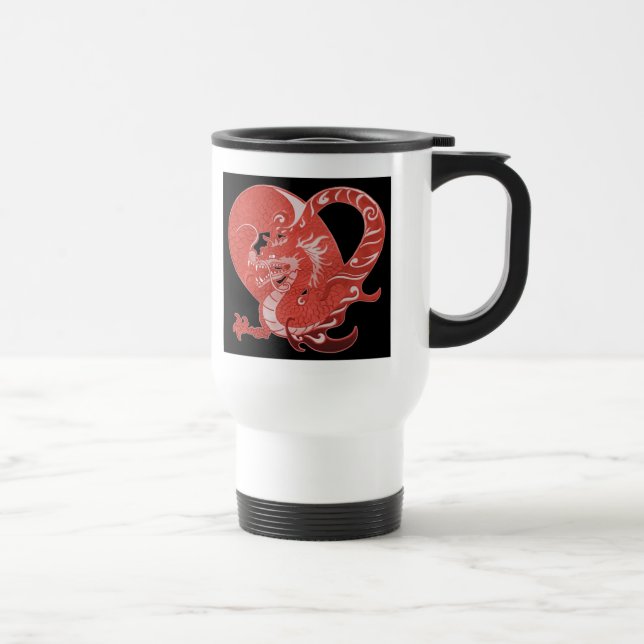Caneca Térmica Dragão Heart (Direita)