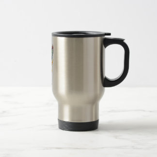 Caneca Térmica Dragão Japonês e Flor de Lótus