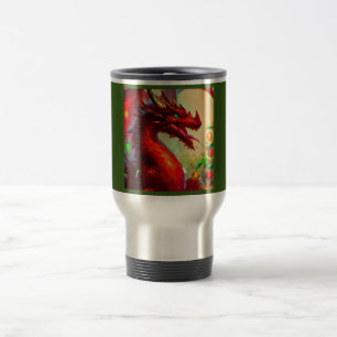 Caneca Térmica Dragão Natal 1