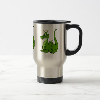 Caneca Térmica Dragão verde pateta