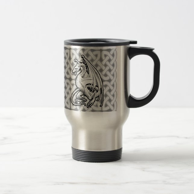 Caneca Térmica Dragão voado (Direita)