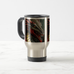 Caneca Térmica Dragon Viagem/Viagem ao trabalho Mug, 15 oz