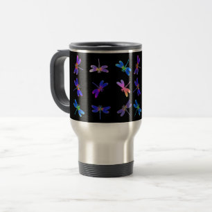 Caneca Térmica Dragonflies Coloridos