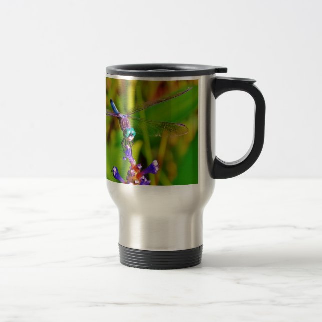 Caneca Térmica Dragonfly e flor (Direita)