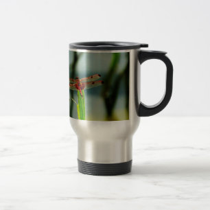 Caneca Térmica Dragonfly Vermelha e Negra