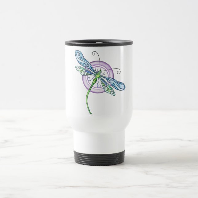 Caneca Térmica Dragonfly Whimsical (Centro)