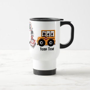 Caneca Térmica Driver de barramento / Mug de presente escolar