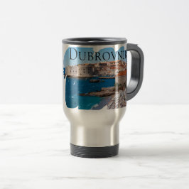Caneca Térmica Dubrovnik com uma vista