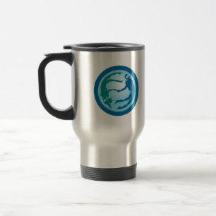 Caneca Térmica Duo do mergulho nas profundidades do mar azul