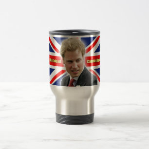 Caneca Térmica Duque de HRH de Cambridge - impressionante!