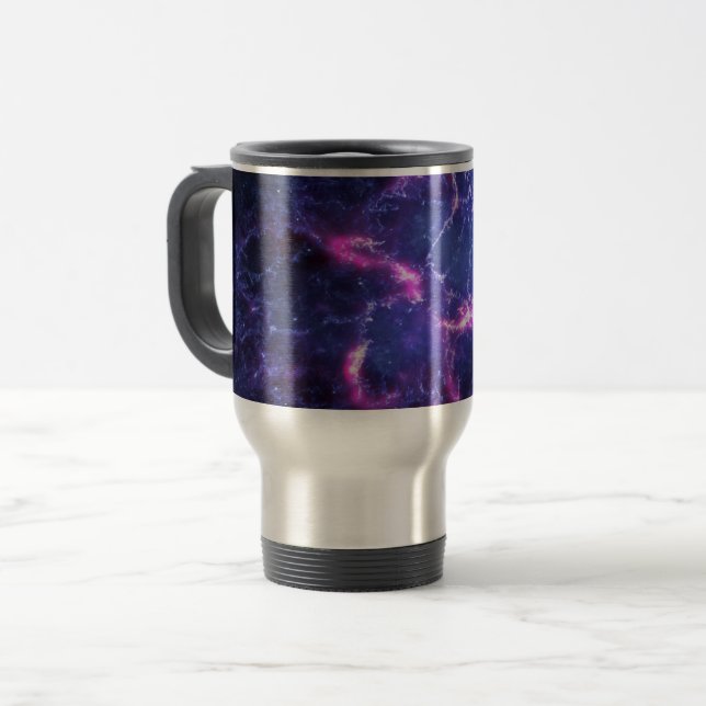 Caneca Térmica Dynamic Space Nebula Cosmic Image (Frente Esquerda)