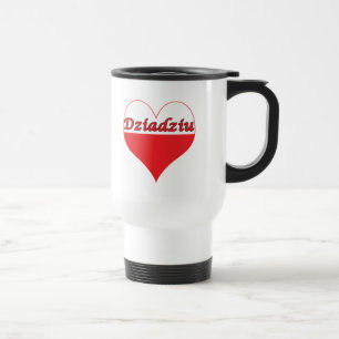Caneca Térmica Dziadziu Polonês Heart