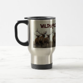 Caneca Térmica E17 Alce Macho Correndo