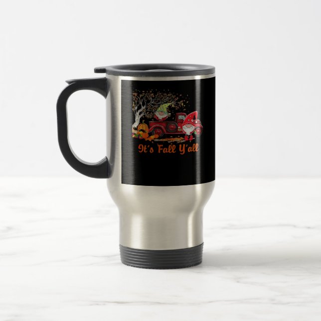 Caneca Térmica É a derrota dos gnomos Pumpkin Spice (Esquerda)