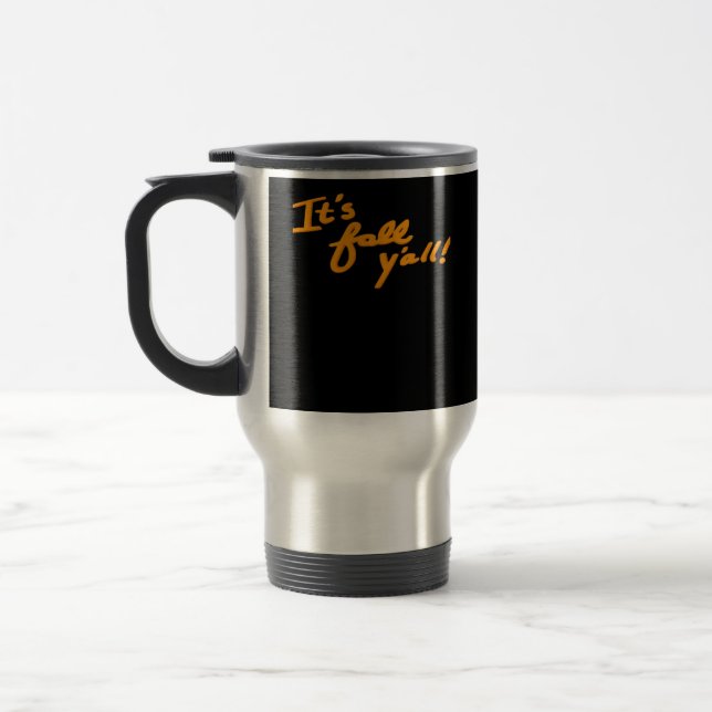 Caneca Térmica É Estilo estético simples "Y'all" (Esquerda)