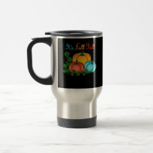 Caneca Térmica É Gráfico Retroativo de Todos os Pumpkins