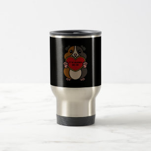 Caneca Térmica É o Coração do Porco da Guiné. Porco-guincho