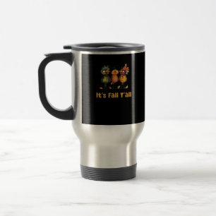Caneca Térmica É Outono, Pessoal! Rústico Minimalista Limpo