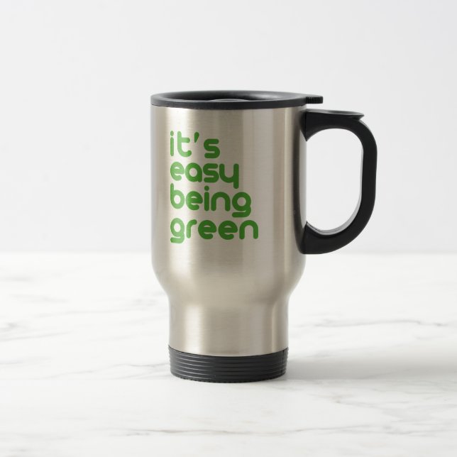 Caneca Térmica É ser fácil verde (Direita)