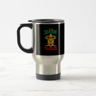 Caneca Térmica É Temporada Para Tamales Festa Mexicana de Natal