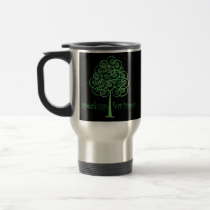 Caneca Térmica Ecologicamente Amigável, Amigável À Terra, Árv